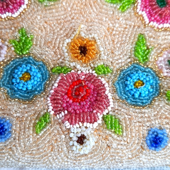 VINTAGE Beaded Handbag Made in France - Picture 2 of 6